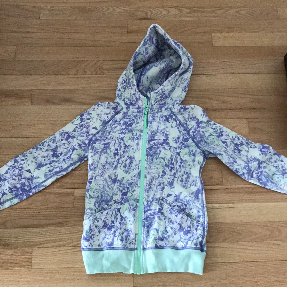 Purple and Green Ivivva hoodie